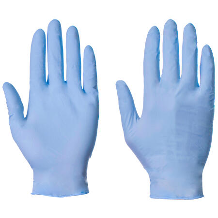 Supertouch Black Powderfree Nitrile Gloves