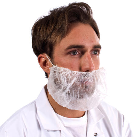 Supertouch Yellow Non-Woven Beard Mask