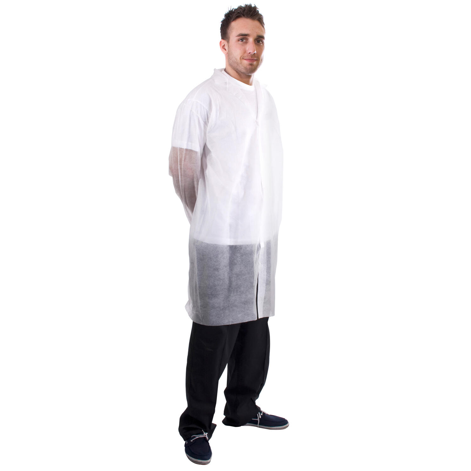 Supertouch Green Non-Woven Coats