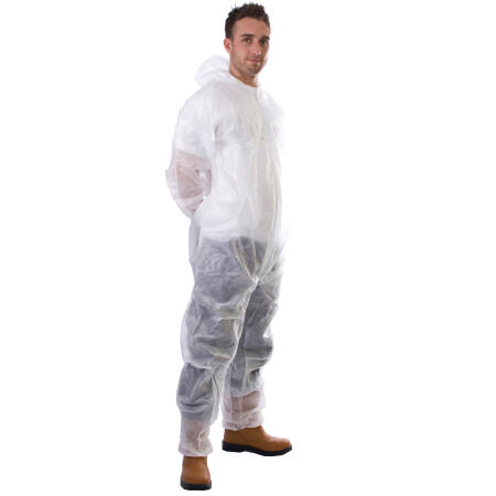 Supertouch Red PP Non-Woven Coveralls