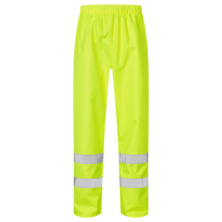 Supertouch Yellow Hi Vis Overtrousers