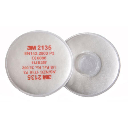 3M 2135 P3 Respirator Filter White