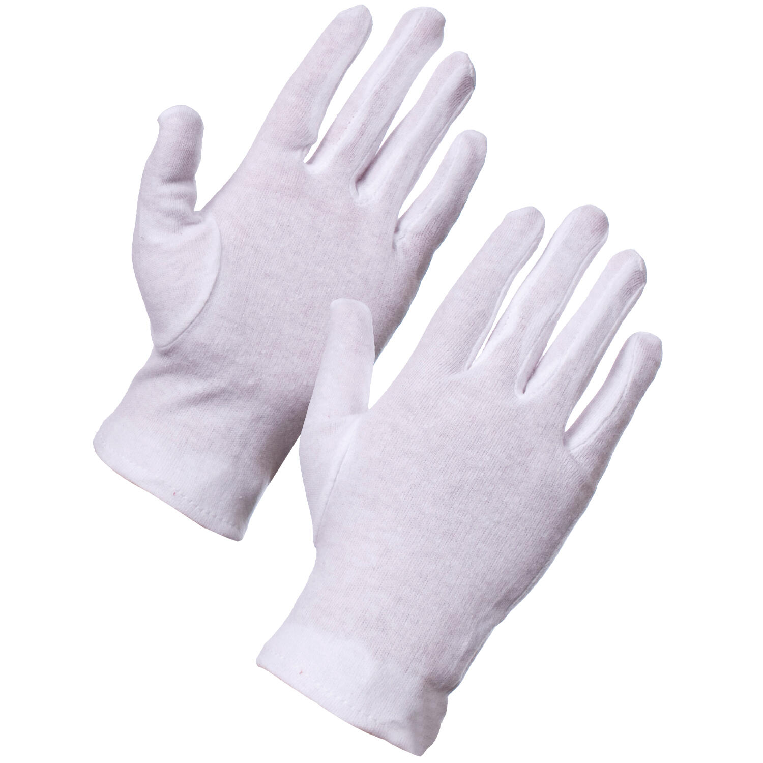 Supertouch White Cotton Gloves - Forchette
