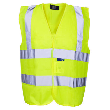 Supertouch Yellow Hi Vis Builders Vest