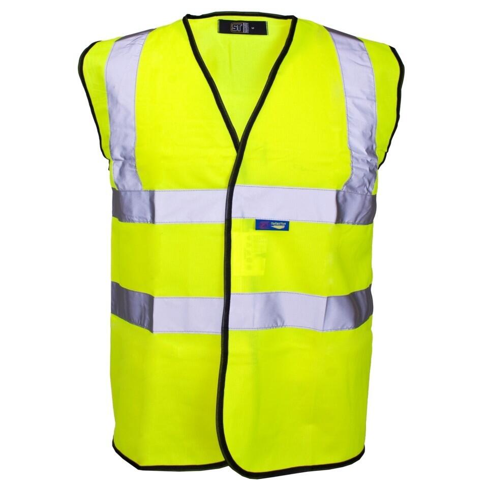 Supertouch Yellow Yellow Hi-Vis Vests Printers Pack