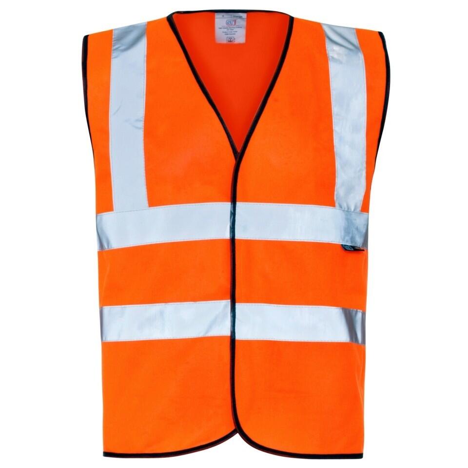 Supertouch Orange Orange Hi-Vis Vests Printers Pack