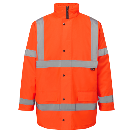 Supertouch Orange Hi Vis Standard Parka