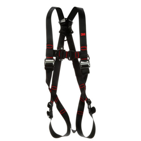 3M Protecta Vest Pass Through Fall Arrest Harness Extra Large Black / Red