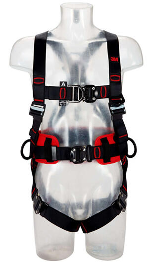 3M Protecta Comfort Belt Fall Arrest Harness Extra Large Black