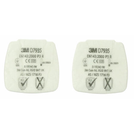 3M D7935 Secure Click P3 R Particulate Filter White