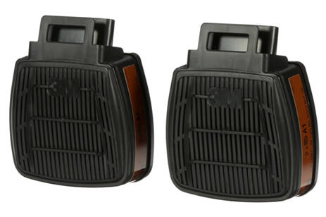 3M D8051 Secure Click A1 Filter Dual Flow Black
