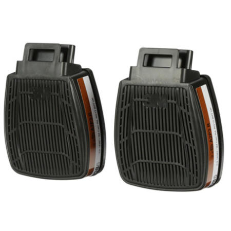 3M D8095 Secure Click A2P3 R Filter Dual Flow Black