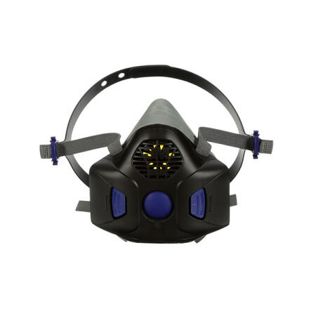 3M Hf-803Sd Secure Click Speaking Diaphragm Half Mask Large Black