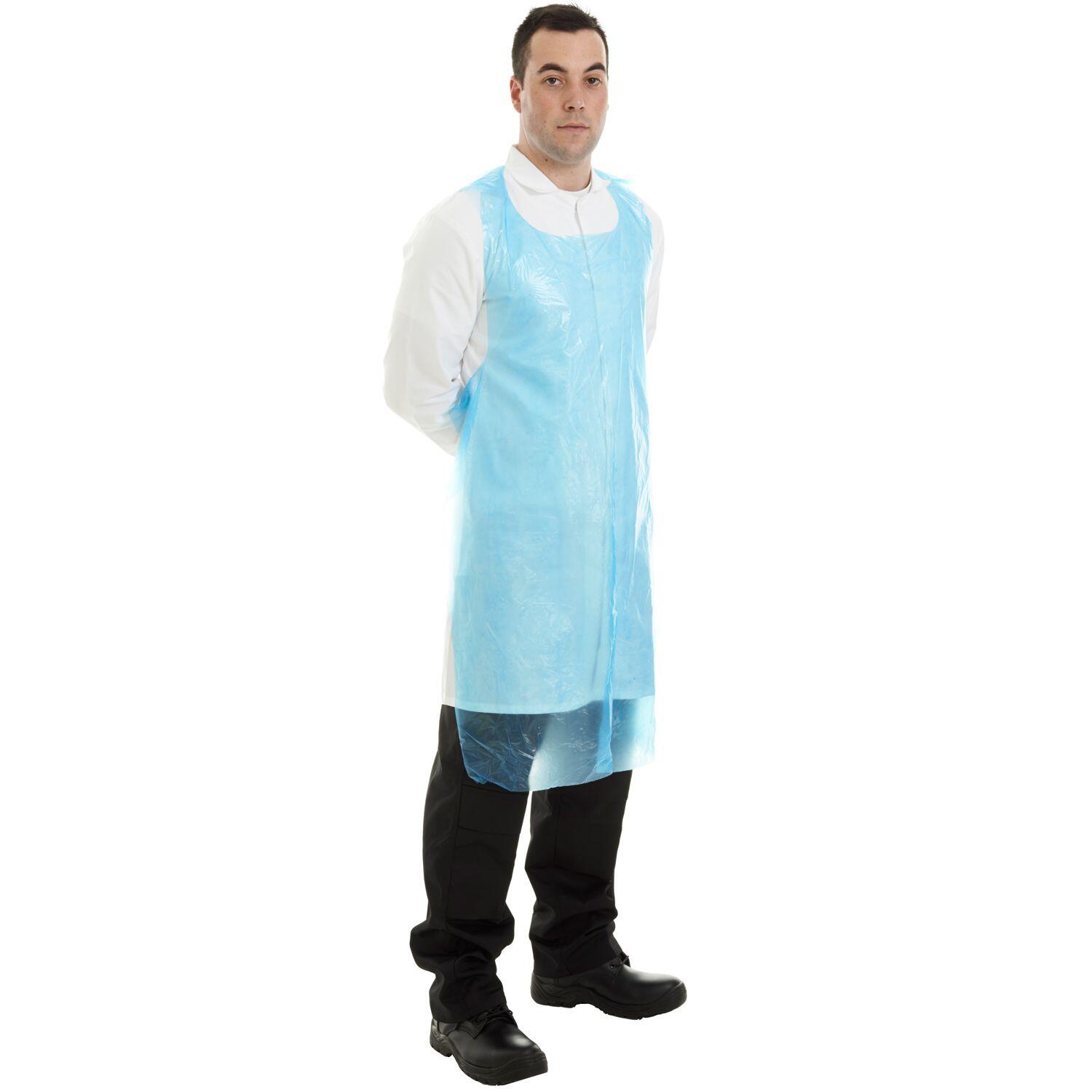 Supertouch Yellow PE Aprons - 20 Micron