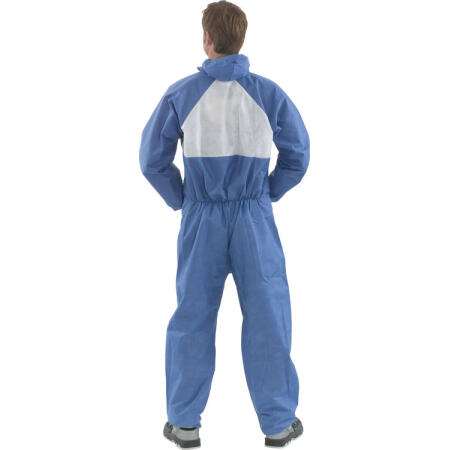 3M 4530 Flame Spread Retardant Sr Disposable Coverall Blue/White