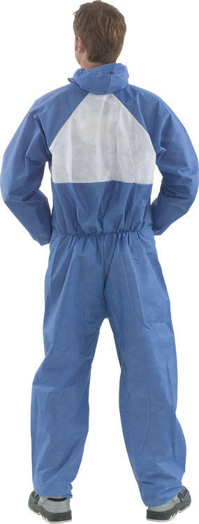 3M 4530 Flame Spread Retardant Sr Disposable Coverall Blue/White