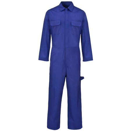 Supertouch Navy Polycotton Coverall - Basic