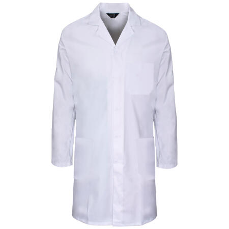 Supertouch Navy Polycotton Lab Coat