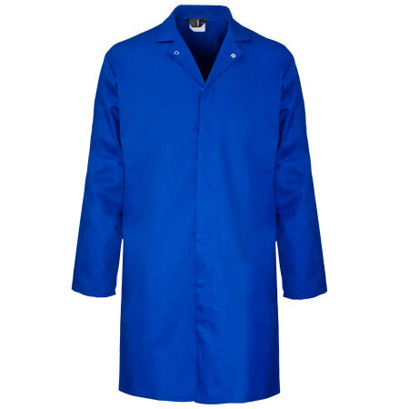 Supertouch White Polycotton Food Coat - Inner Pocket