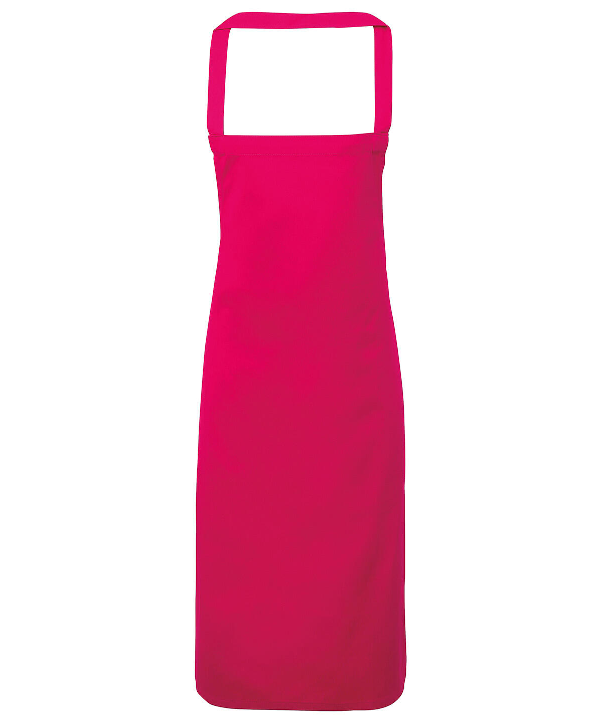 Premier PR102 100% Organic Cotton Bib Apron Pink