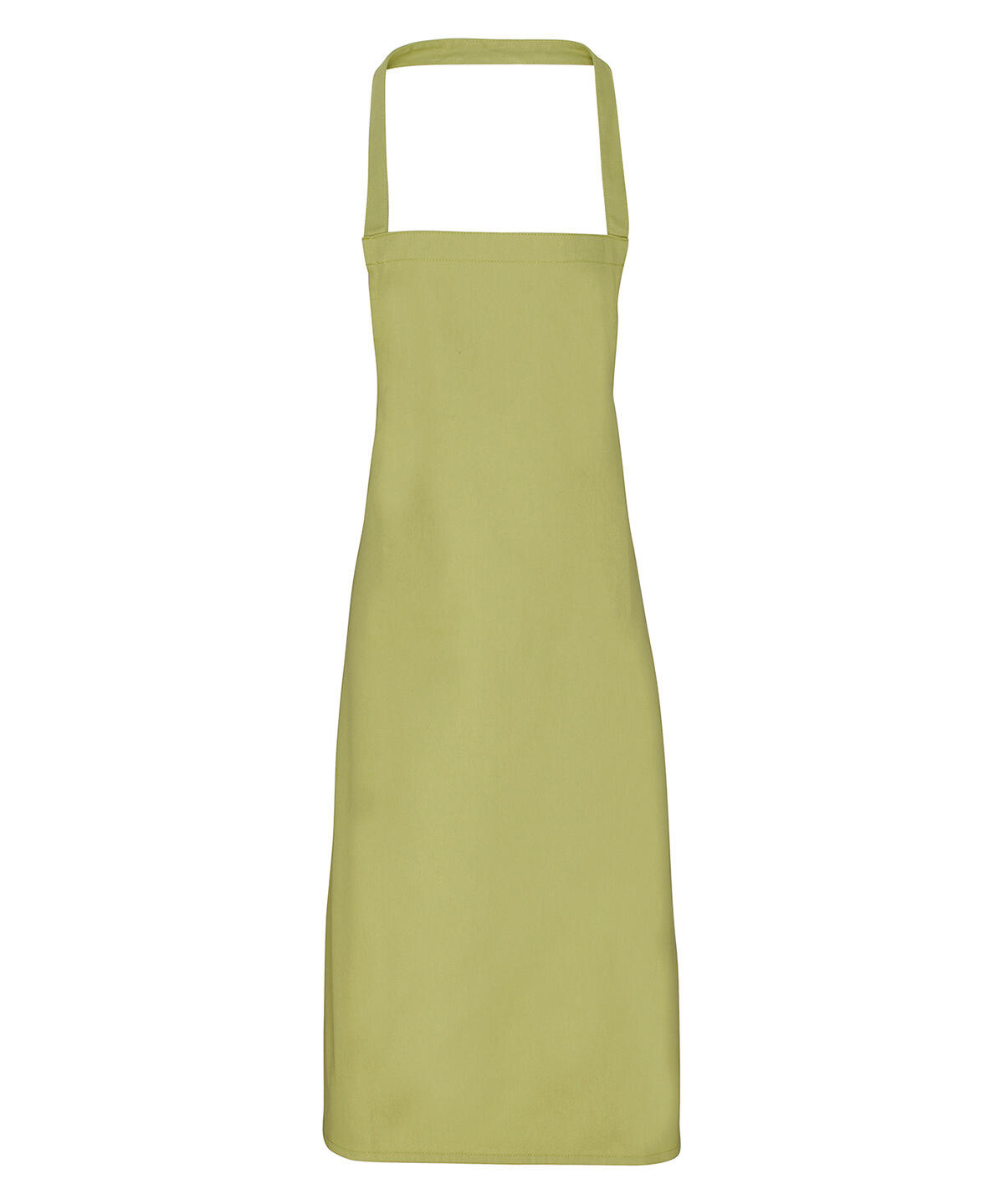 Premier PR102 100% Organic Cotton Bib Apron Green
