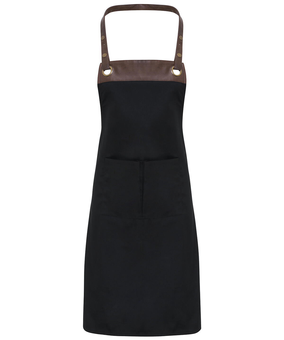 Premier PR123 Espresso bib apron Black