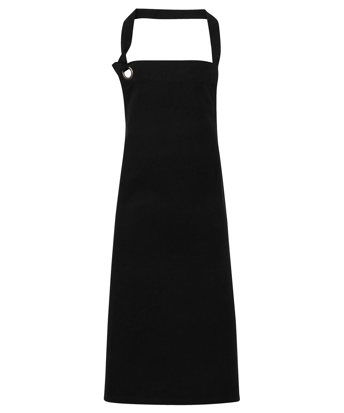 Premier PR130 Calibre heavy cotton canvas bib apron Black