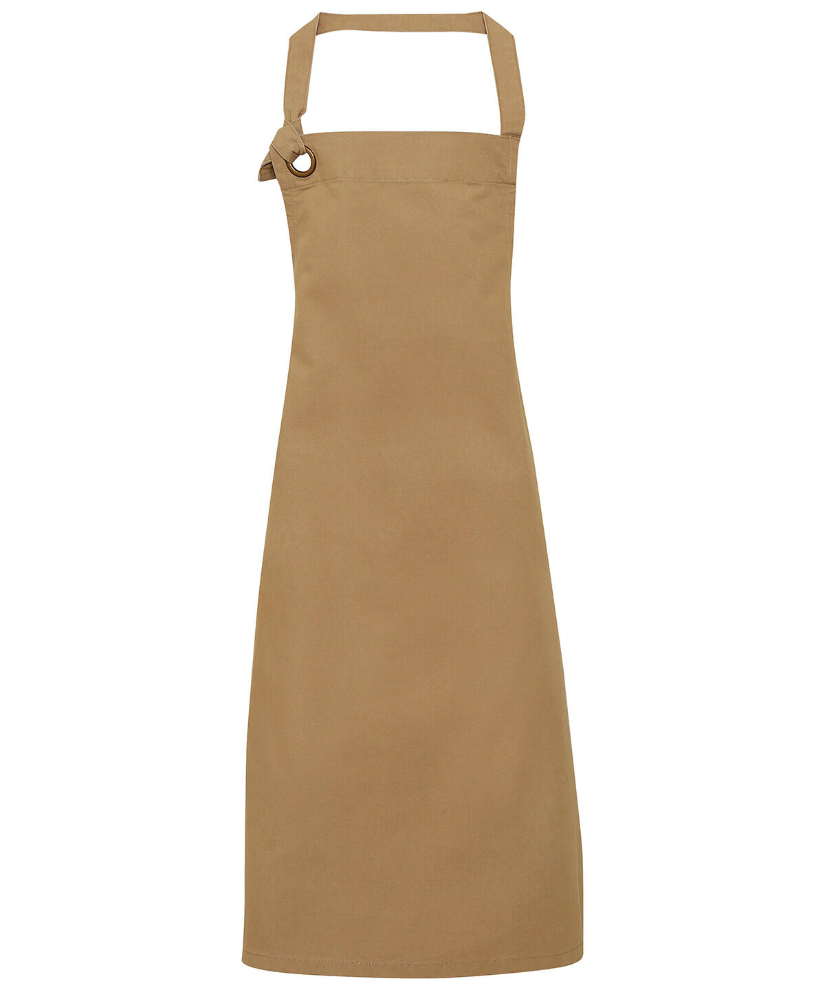 Premier PR130 Calibre heavy cotton canvas bib apron Brown