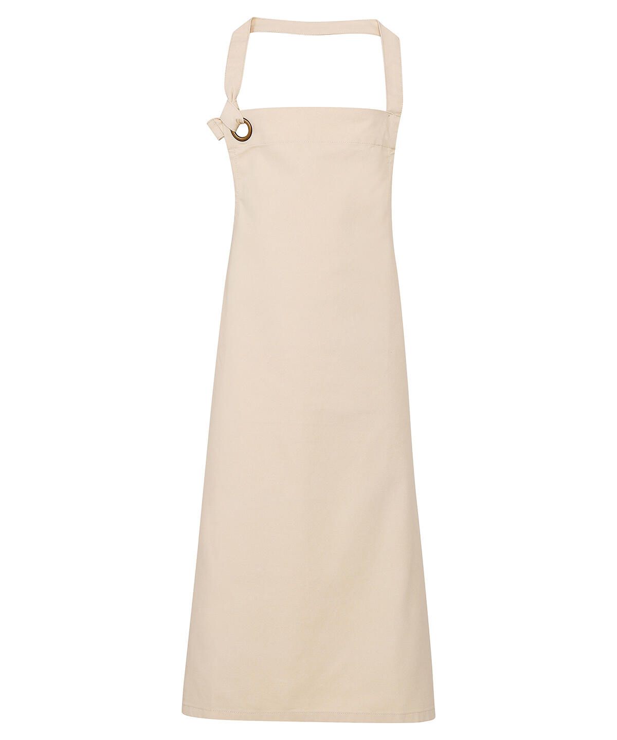 Premier PR130 Calibre heavy cotton canvas bib apron Neutral