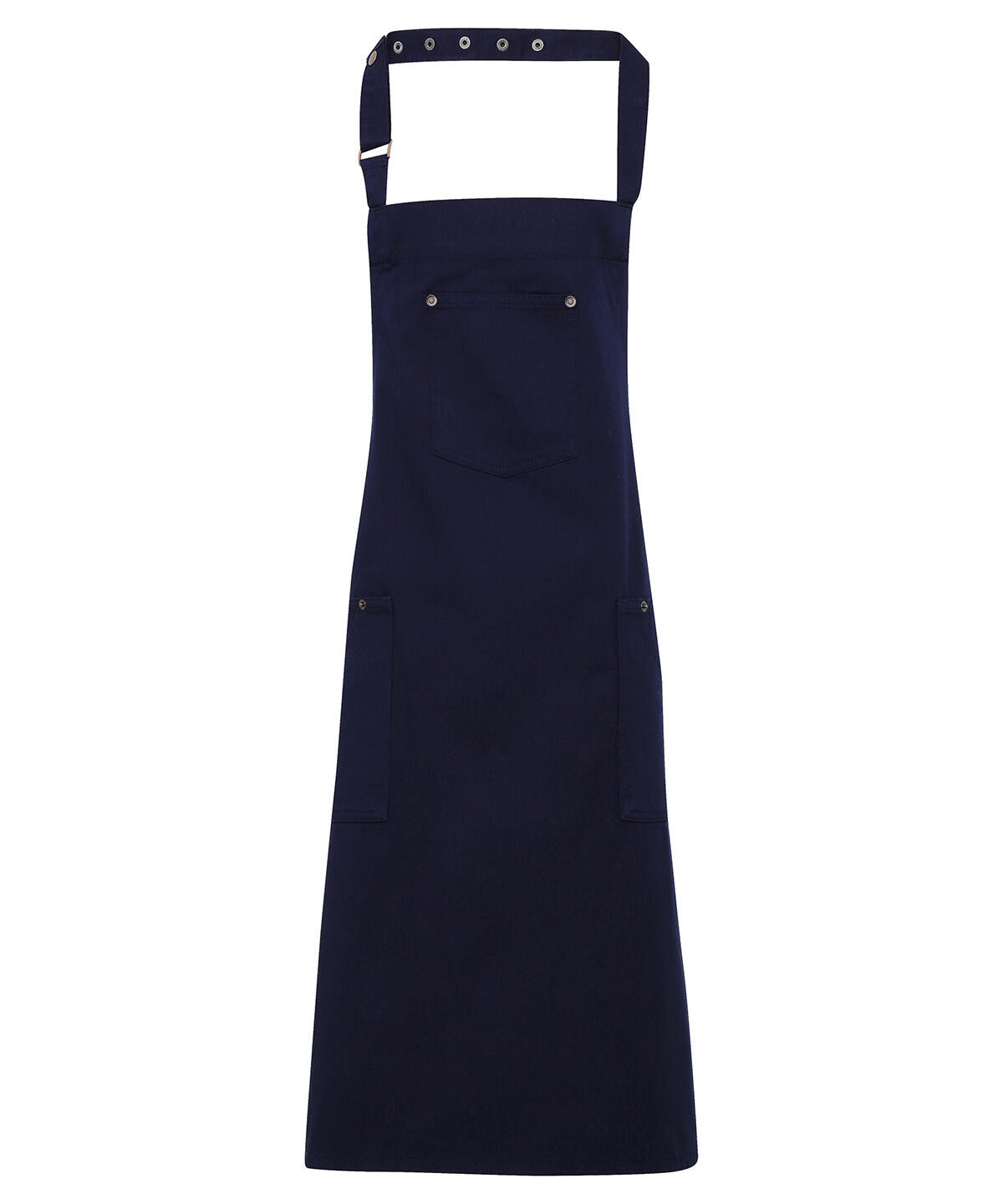 Premier PR132 Chino cotton bib apron Blue