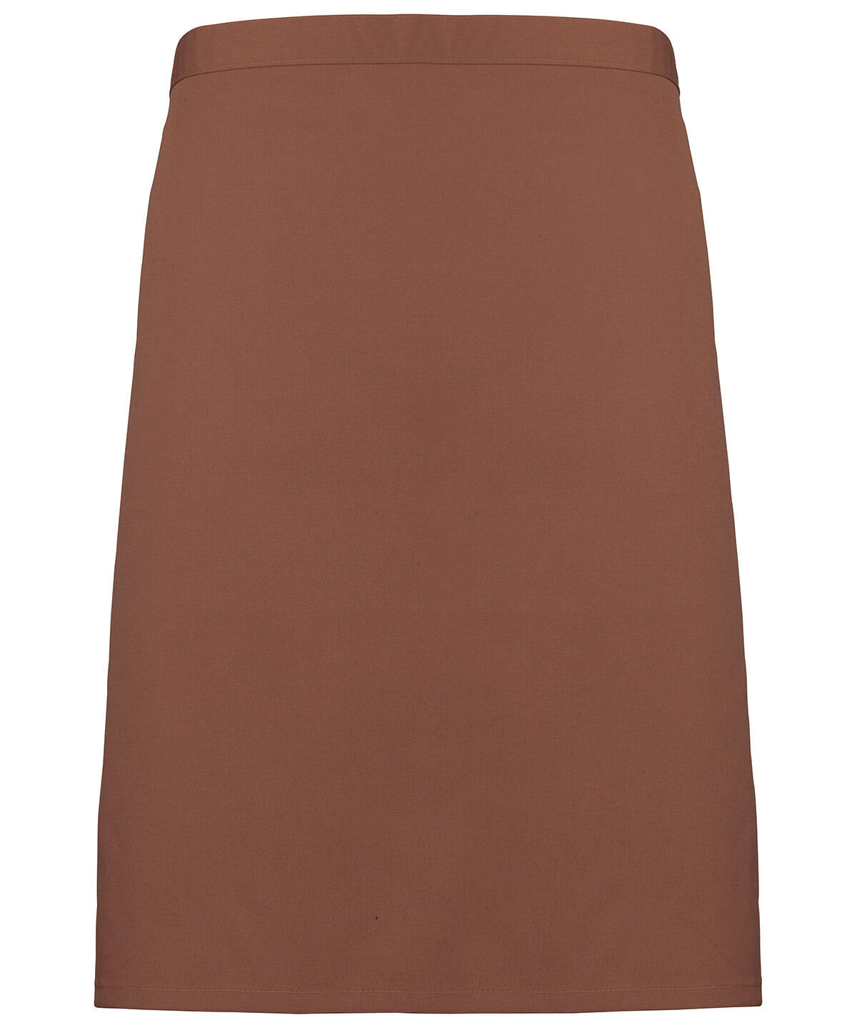 Premier PR151 Colours mid-length apron Brown