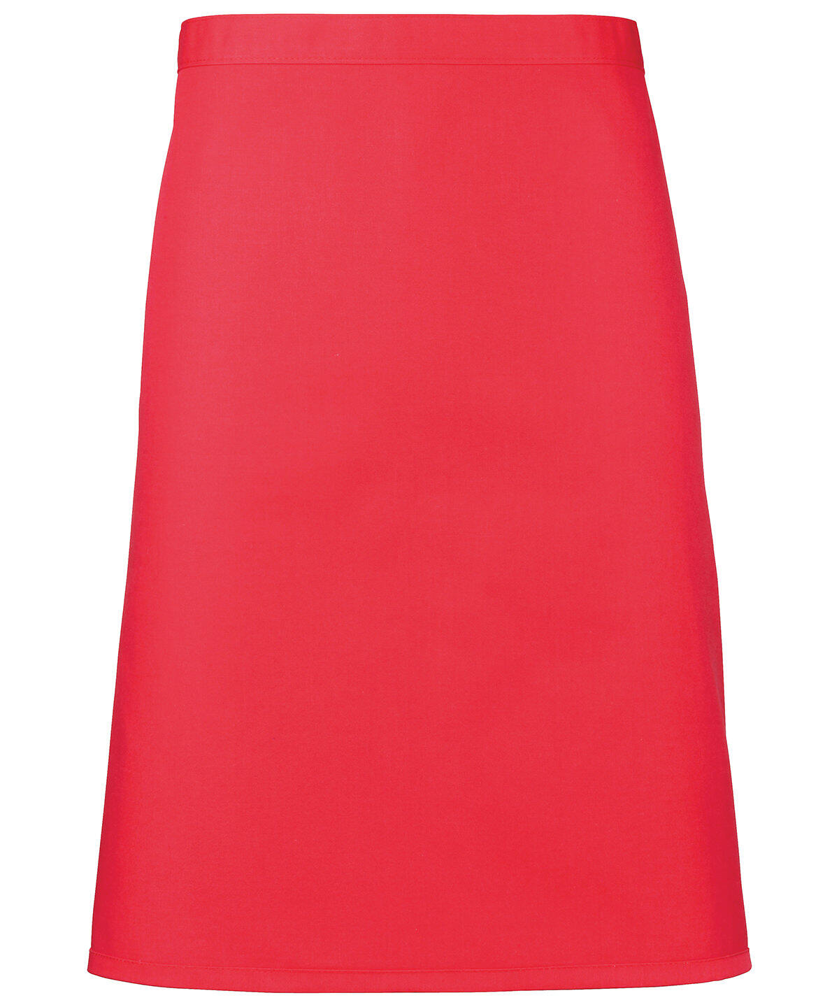 Premier PR151 Colours mid-length apron Red