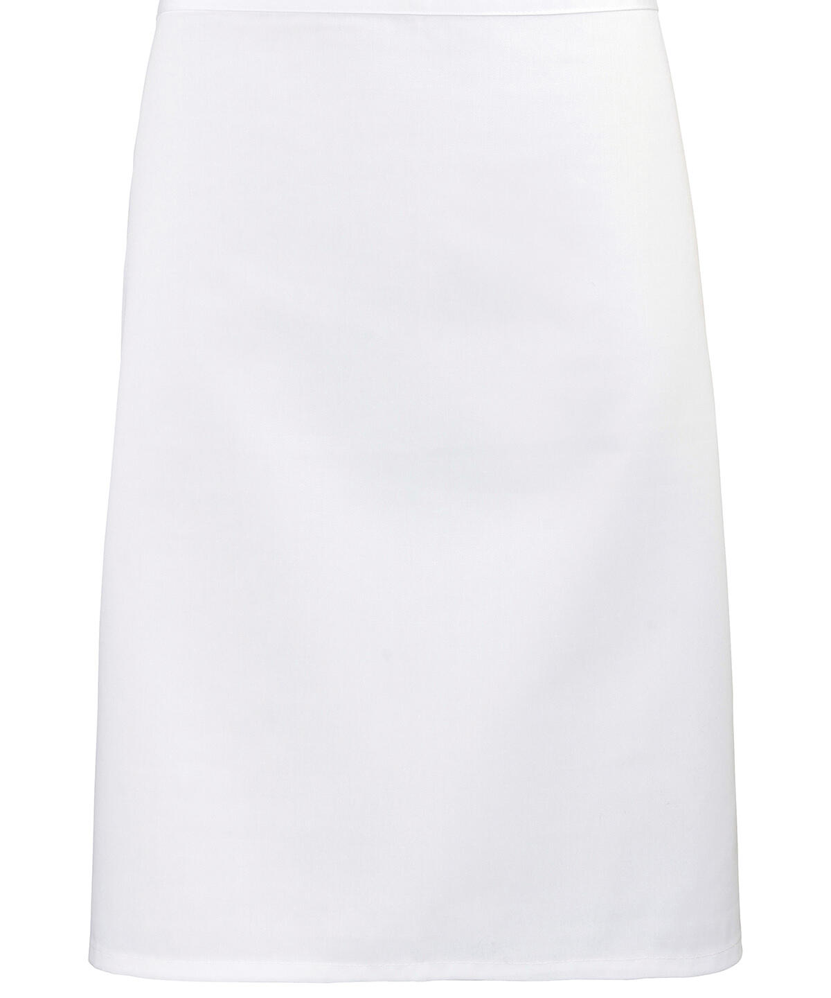 Premier PR151 Colours mid-length apron White