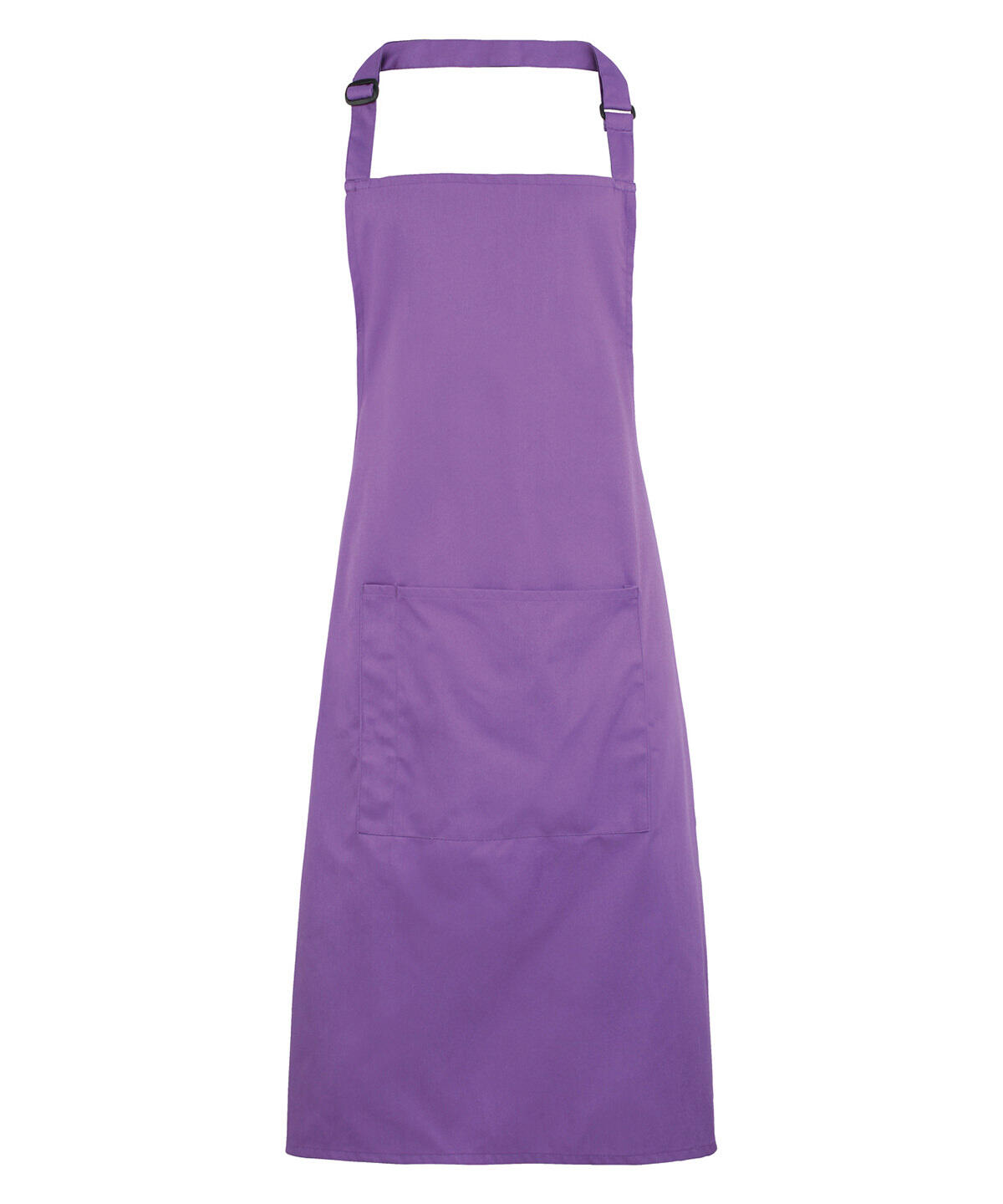 Premier PR154 Colours bib apron with pocket Purple