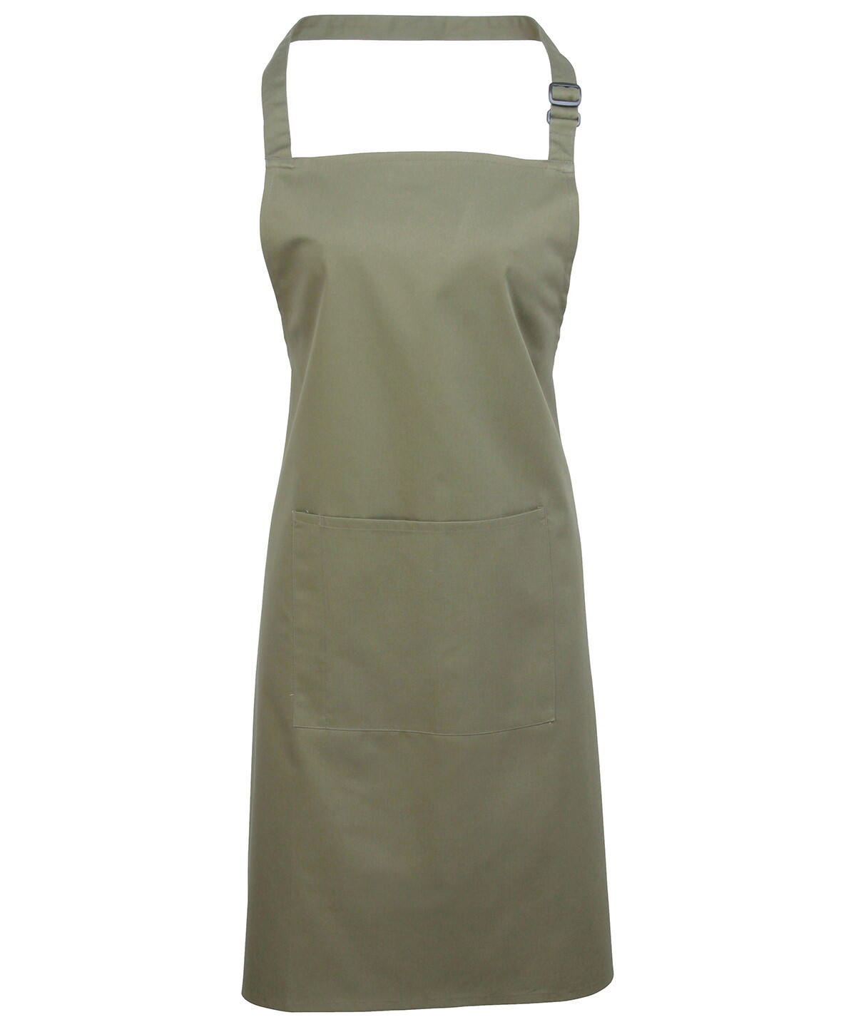 Premier PR154 Colours bib apron with pocket Green
