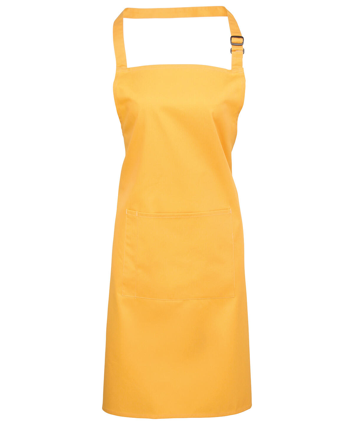 Premier PR154 Colours bib apron with pocket Yellow