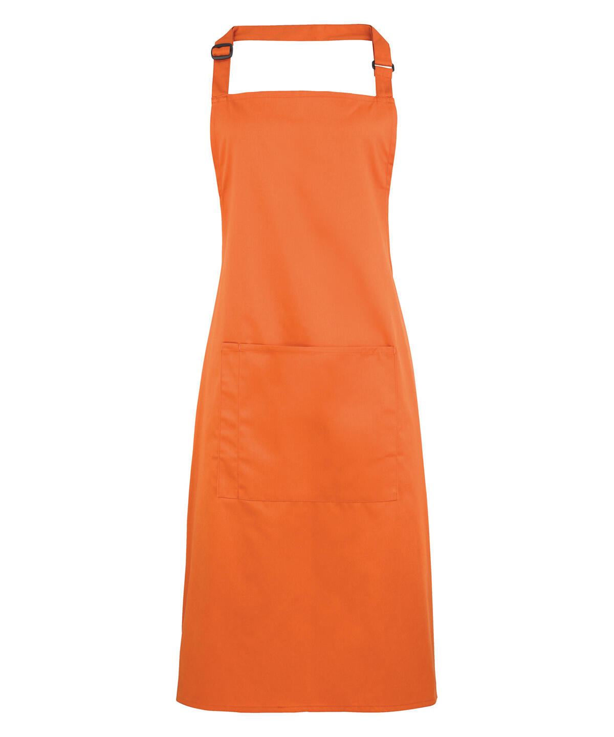 Premier PR154 Colours bib apron with pocket Orange