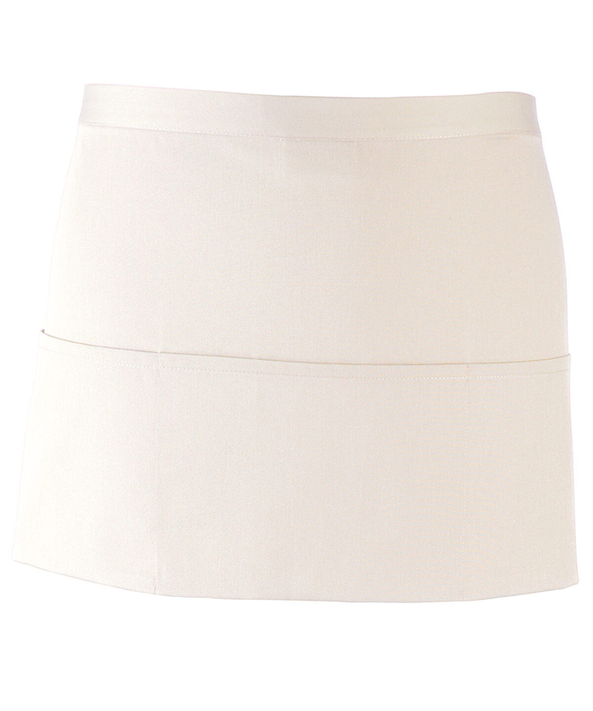 Premier PR155 Colours 3-pocket apron White