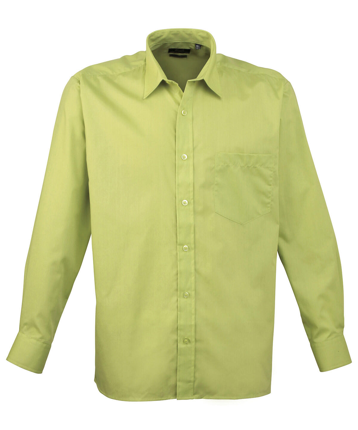 Premier PR200 Long sleeve poplin shirt Green