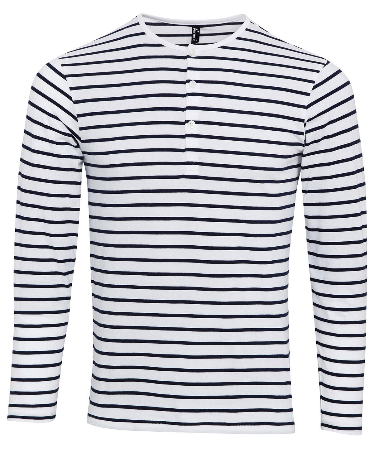 Premier PR218 Long John roll-sleeve tee Pattern