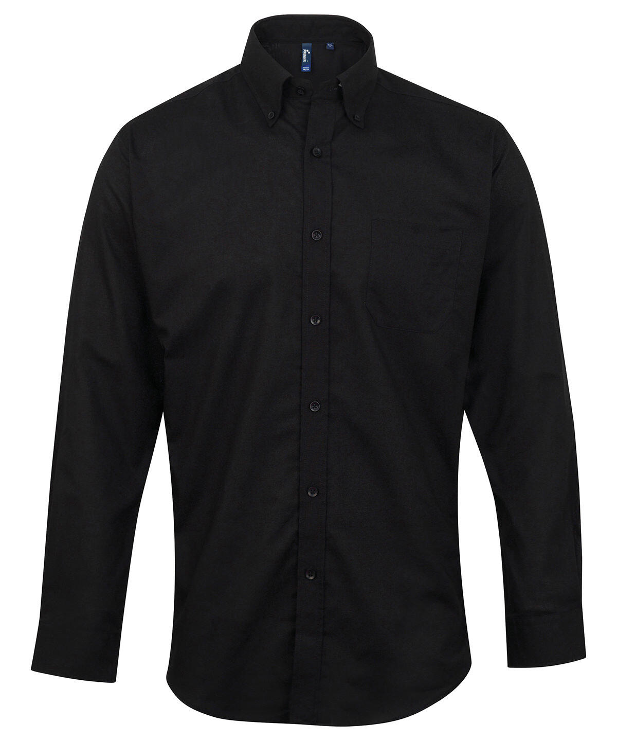 Premier PR234 Signature Oxford long sleeve shirt Black