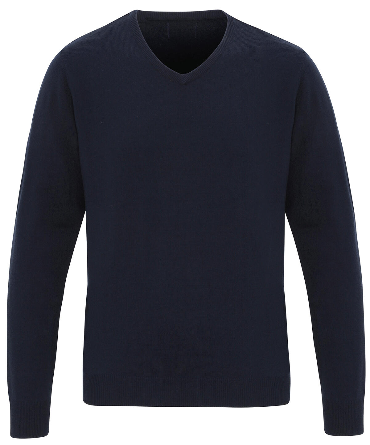 Premier PR400 'Essential' acrylic v-neck sweater Blue