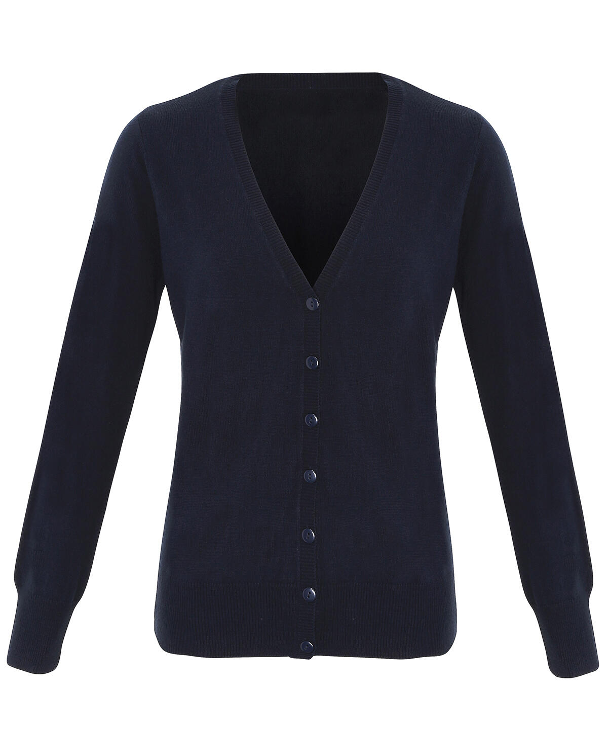 Premier PR402 Women's 'essential' acrylic cardigan Blue