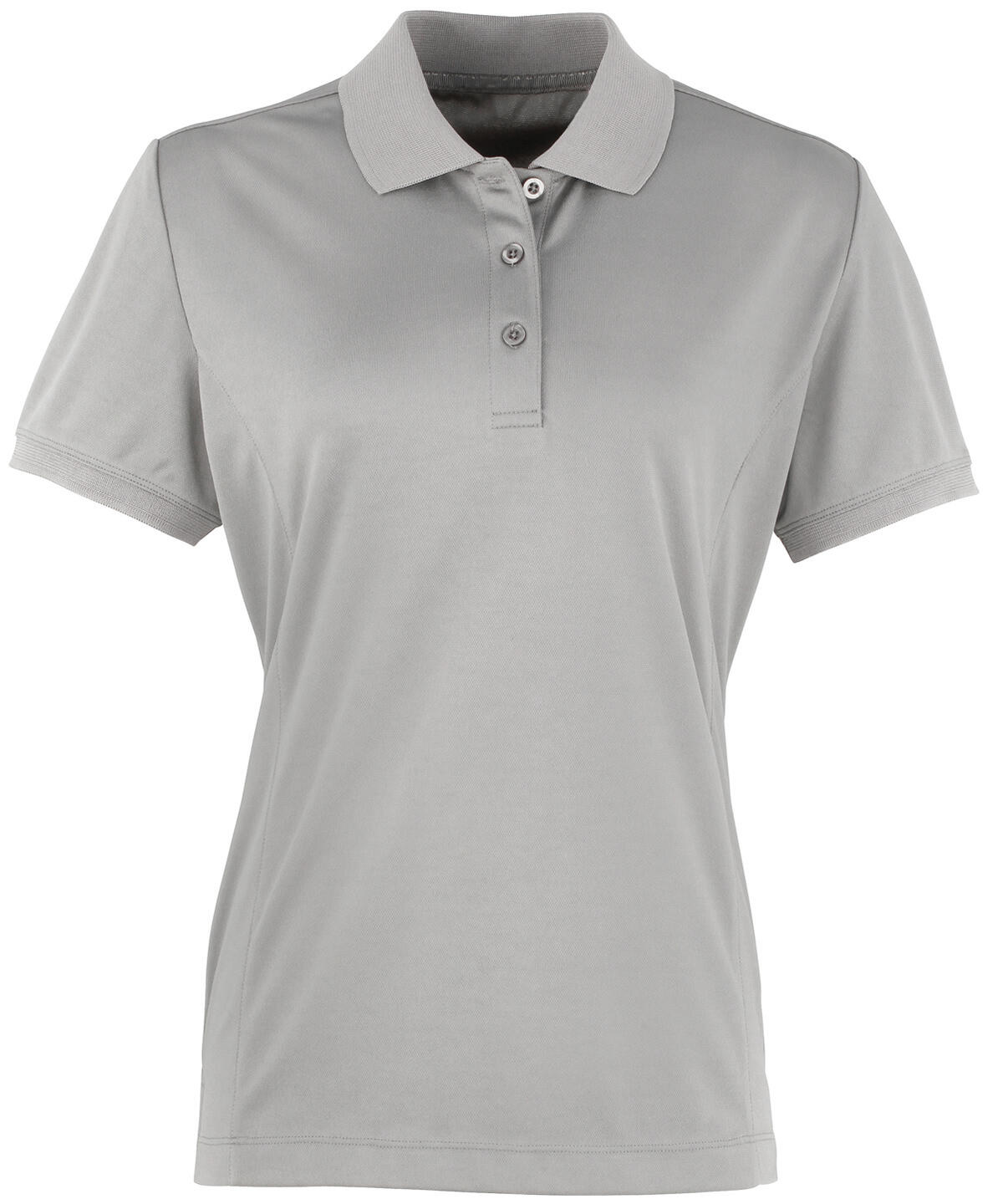 Premier PR616 Women's Coolchecker® piqué polo Grey