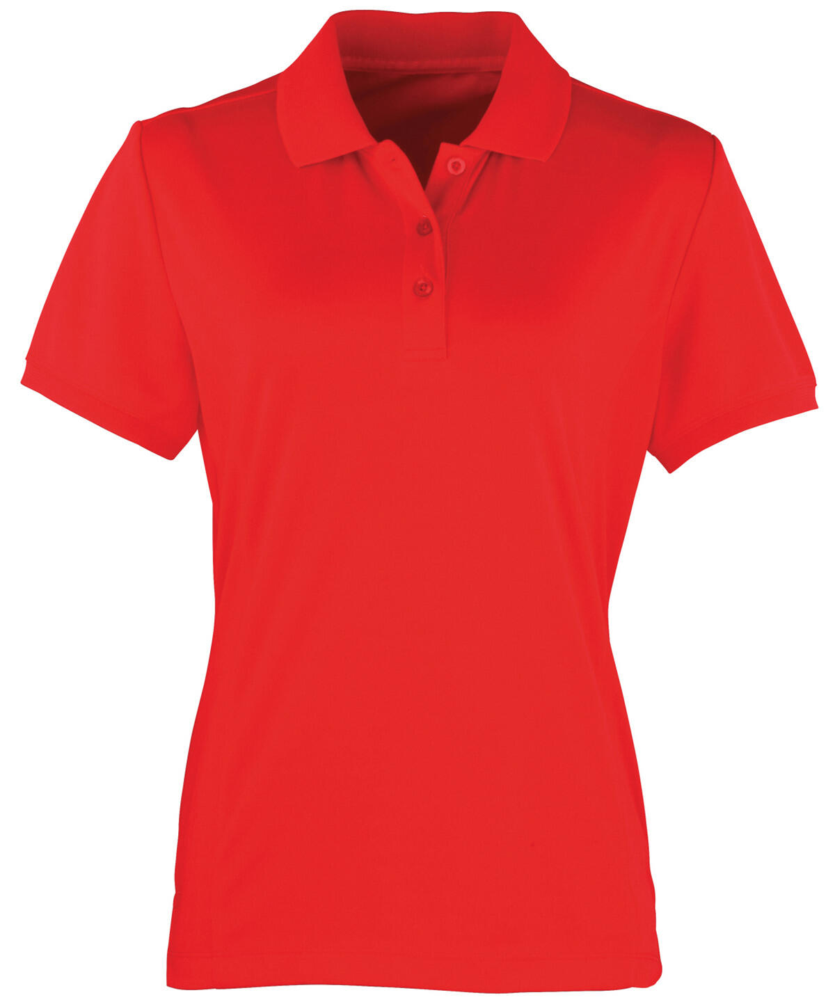 Premier PR616 Women's Coolchecker® piqué polo Red