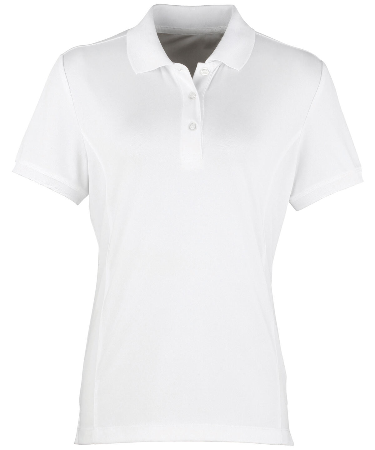 Premier PR616 Women's Coolchecker® piqué polo White