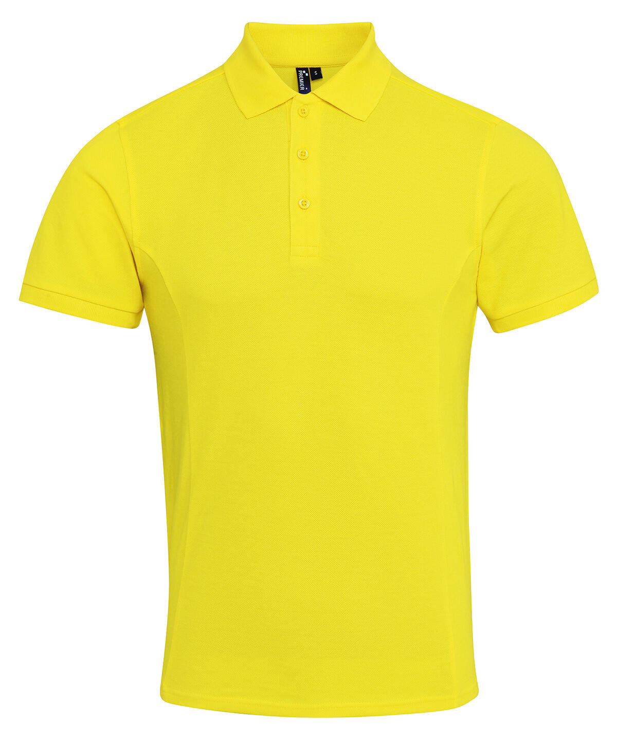 Premier PR630 Coolchecker® plus piqué polo Yellow