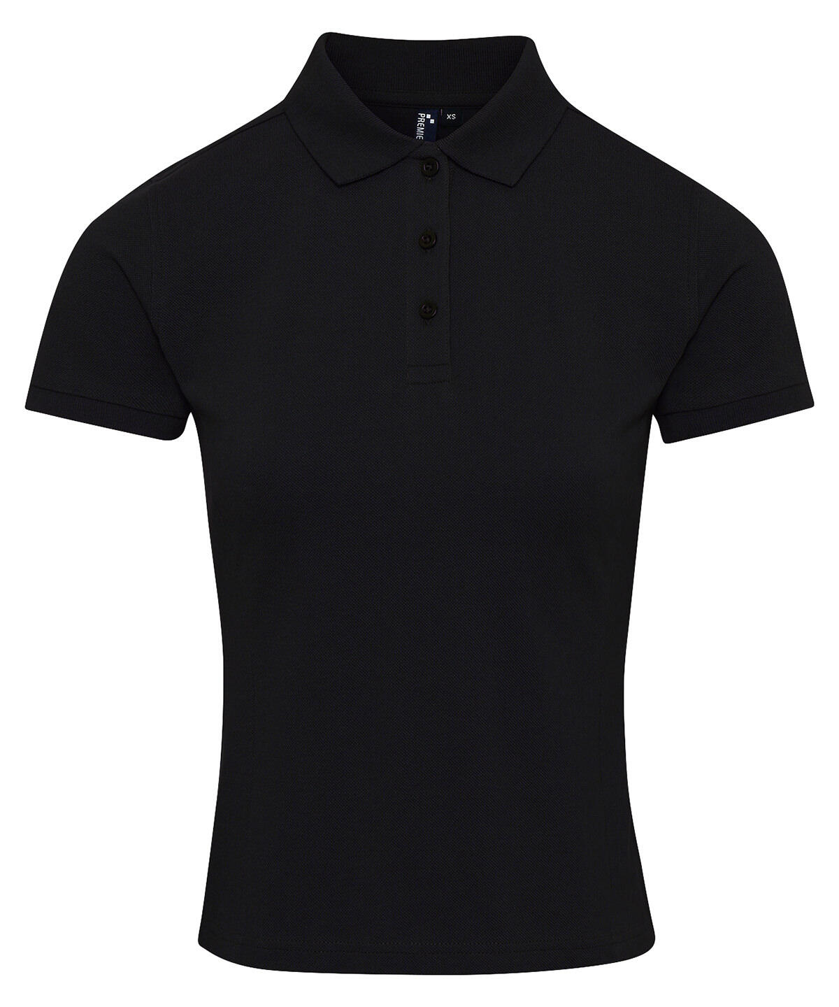 Premier PR632 Women's Coolchecker® plus piqué polo Black