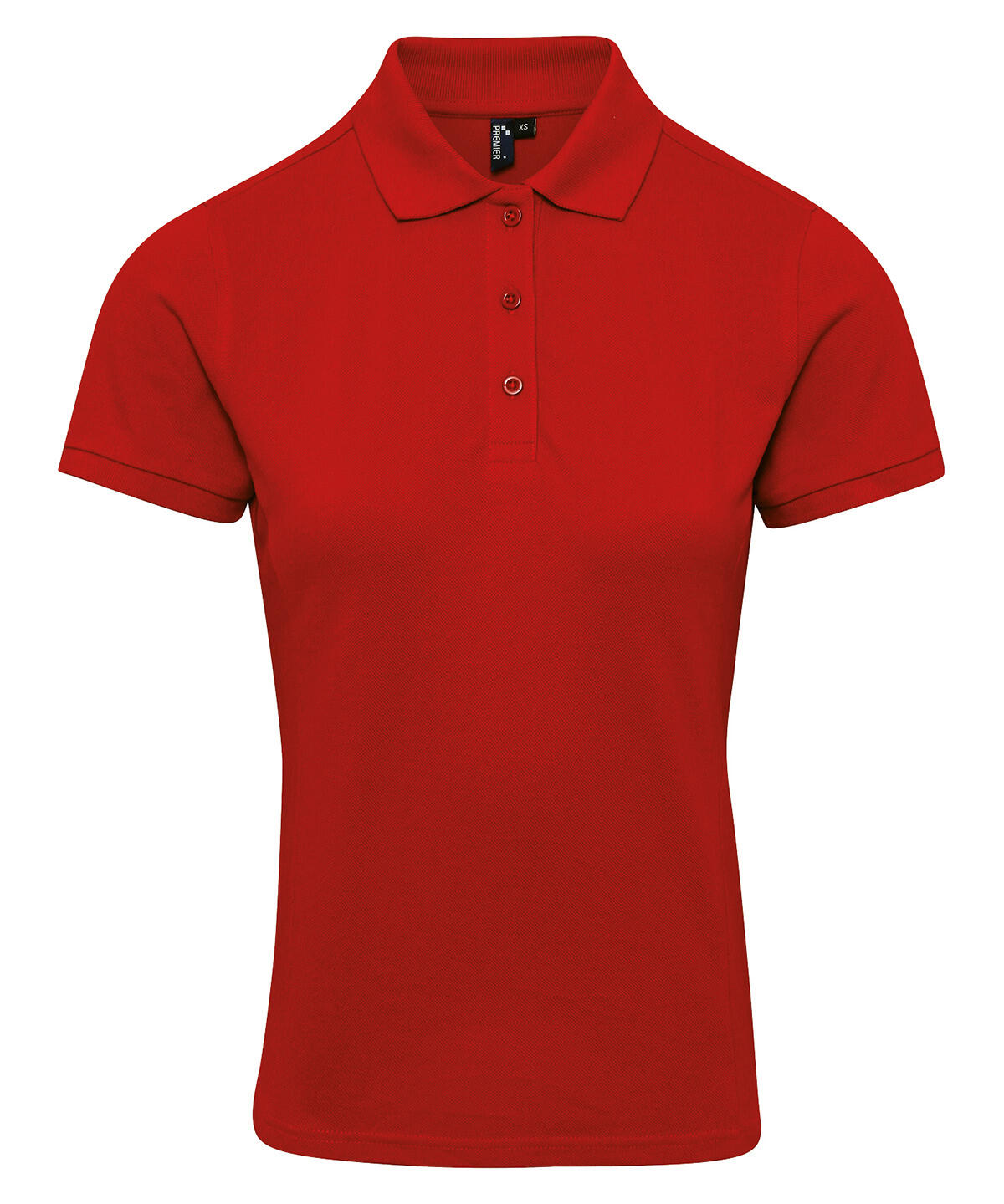 Premier PR632 Women's Coolchecker® plus piqué polo Red