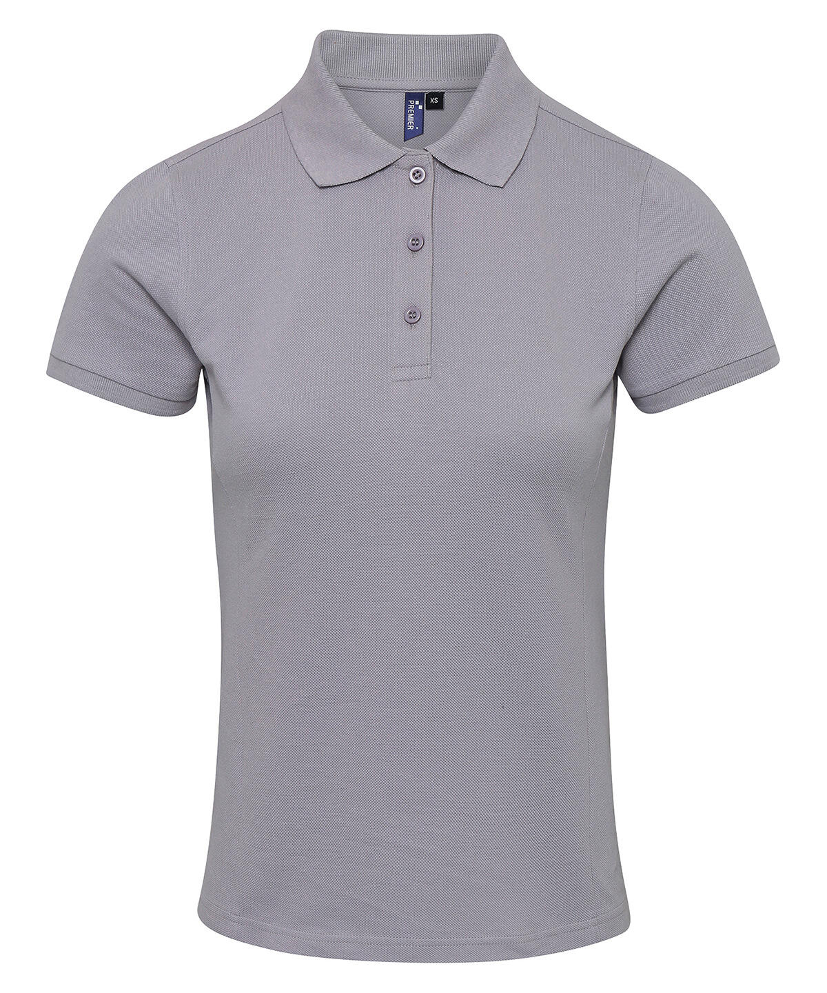 Premier PR632 Women's Coolchecker® plus piqué polo Grey